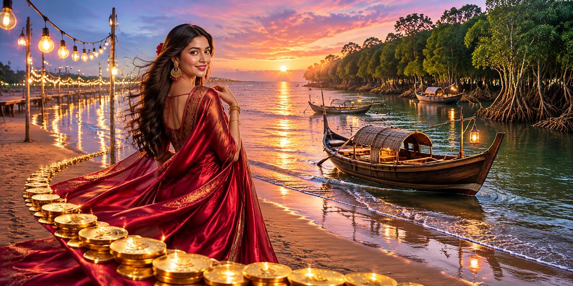 চট্টগ্রামের সমুদ্র সৈকতে নিরাপদে মোবাইল বেটিং করছেন একজন ব্যবহারকারী